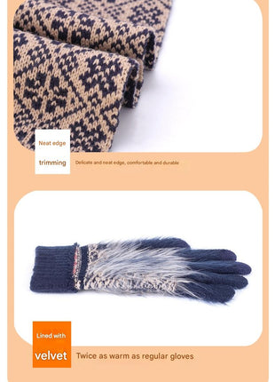 neat edging and warm lining details