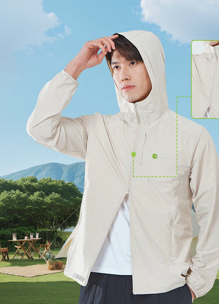 Outdoor Lightweight Hooded UV Protection Jacket - Sidiou Group