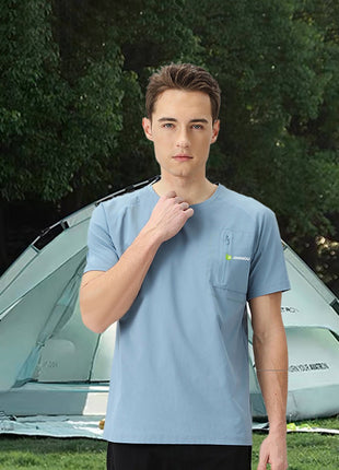 Outdoor Men's Fitness Training Breathable T-shirt - Sidiou Group