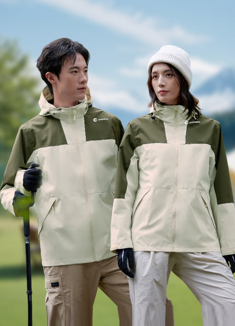 outdoor unisex lightweight hooded windbreaker