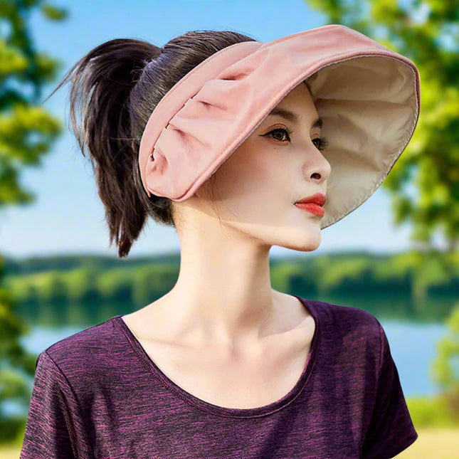 pink Headband UV Sun Protection Visor