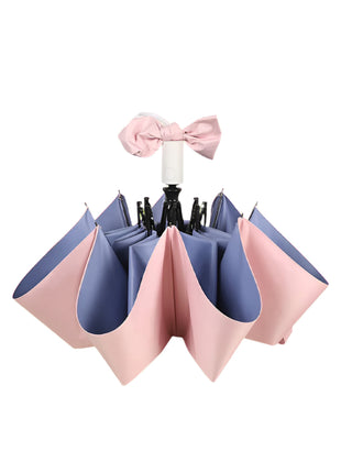 pink purple automatic_ color coated umbrella
