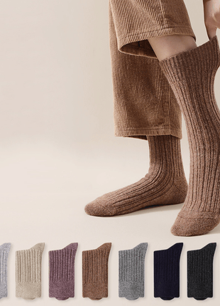 Premium 90% Wool Striped Socks - Sidiou Group