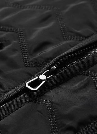 quality zipper v neck heated vest