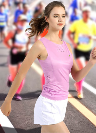 Quick - drying Antibacterial Seamless Sports Vest - Sidiou Group