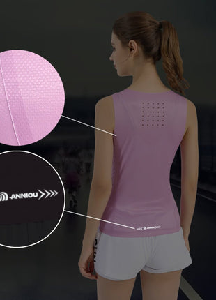 Quick - drying Antibacterial Seamless Sports Vest - Sidiou Group