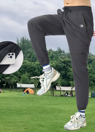 quick dry joggers with side pocket