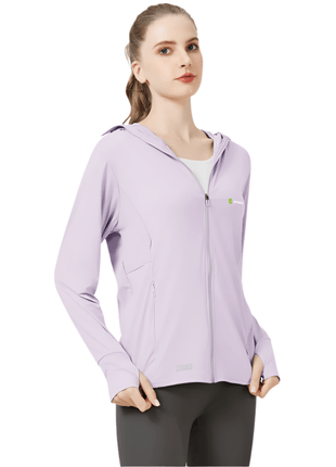 Raw Yarn Ice Silk Hooded Sun Protection Jacket - Sidiou Group