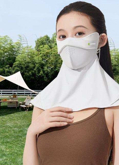 Raw Yarn Uv Protection Face Mask Neck Gaiter - Sidiou Group