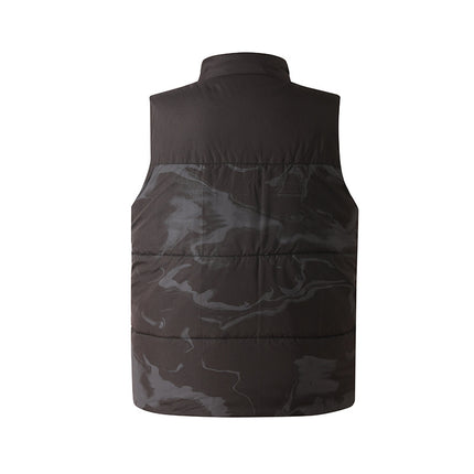 camouflage rear heating gilet