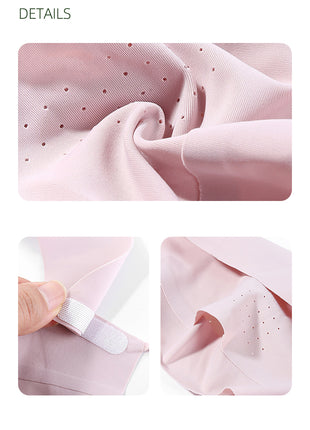 removable velcro and double ventilation design at nose and mouth