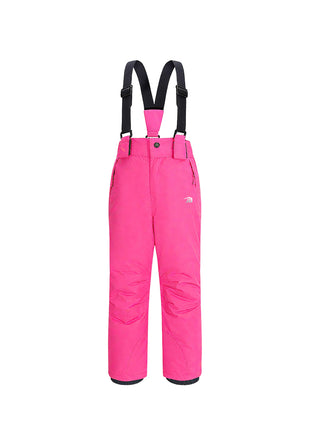 rose red kids waterproof ski bib pants