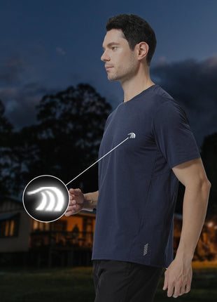 Short - Sleeved Breathable Running T-shirts - Sidiou Group