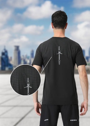 Short - Sleeved Breathable Running T-shirts - Sidiou Group