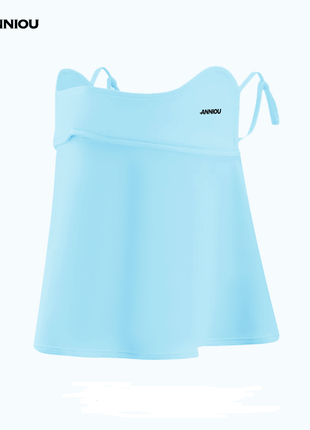 sky blue Anniou UPF 50+ Anti UV Dust Face Cover 