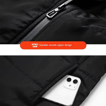 smooth zipper and pocket