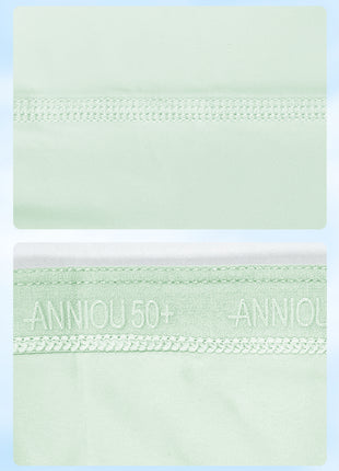 soft stitching and sun protection label