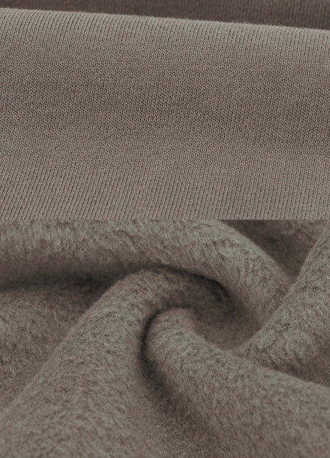 solid color fleece lined hoodie