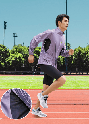 Stand Collar UV Protection Windbreaker - Sidiou Group