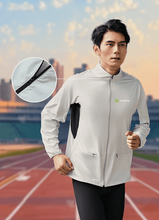Stand Collar UV Protection Windbreaker - Sidiou Group