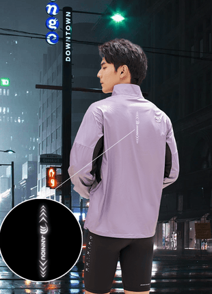 Stand Collar UV Protection Windbreaker - Sidiou Group