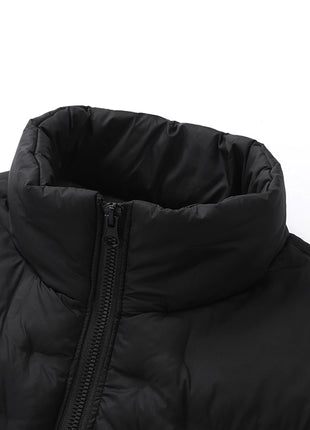 stand collar 9 area heated gilet