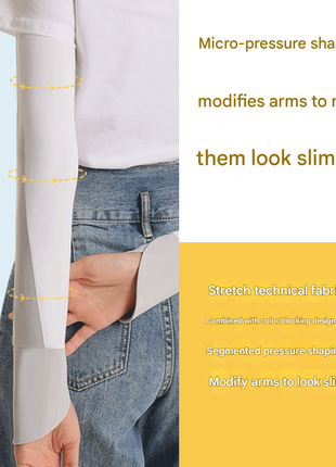 stretch technical fabric with color block design