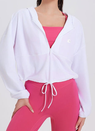 Sun Protection Hooded Sports Jacket - Sidiou Group