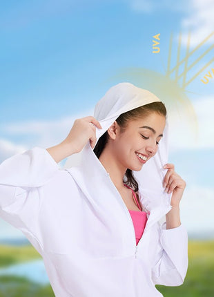 Sun Protection Hooded Sports Jacket - Sidiou Group