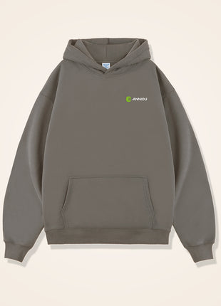 taupe 450gsm heavyweight hoodie