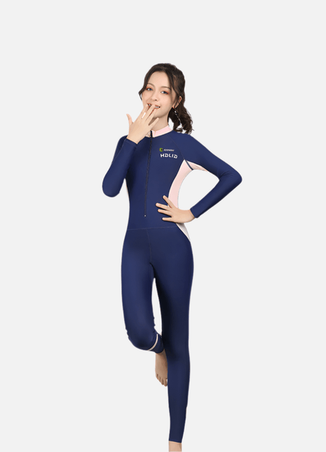 Teen Girl One - Piece Full - Body Wetsuit - Sidiou Group