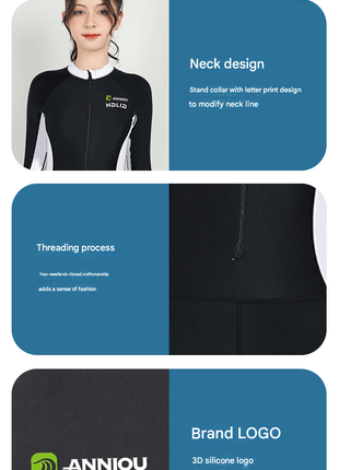 Teen Girl One - Piece Full - Body Wetsuit - Sidiou Group