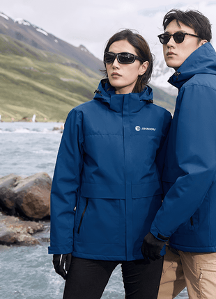 Thermal Silver Fox Fleece All - in - One Jacket - Sidiou Group