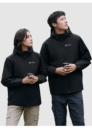 Thermal Silver Fox Fleece All - in - One Jacket - Sidiou Group