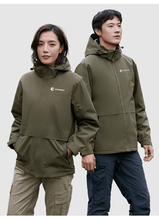 Thermal Silver Fox Fleece All - in - One Jacket - Sidiou Group