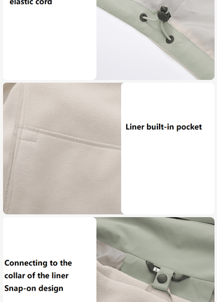 Three - in - one Climbing Jacket - Sidiou Group