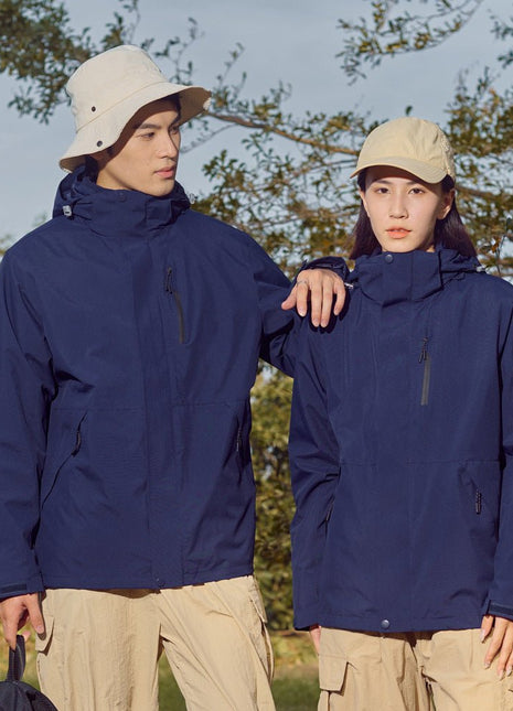 Three - in - One Detachable Waterproof Mountaineering Jackets - Sidiou Group