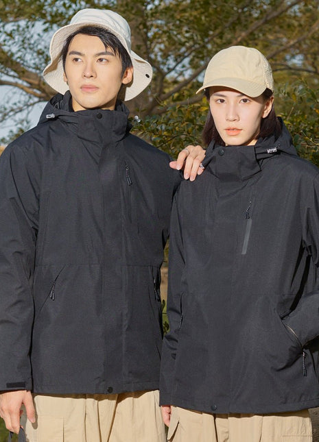 Three - in - One Detachable Waterproof Mountaineering Jackets - Sidiou Group