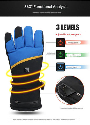 Touch Screen Heated Gloves - Sidiou Group