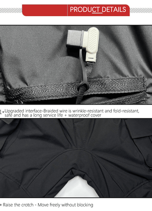 Unisex 18 Areas Heated Cargo Pants - Sidiou Group
