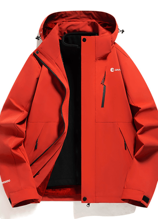 Unisex 3 - in - 1 Removable Polar Fleece Hiking Jacket - Sidiou Group