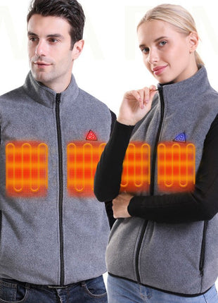 Unisex Fleece Heated Vest - Sidiou Group