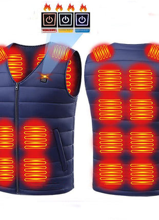 Unisex Heated V Neck Gilet - Sidiou Group