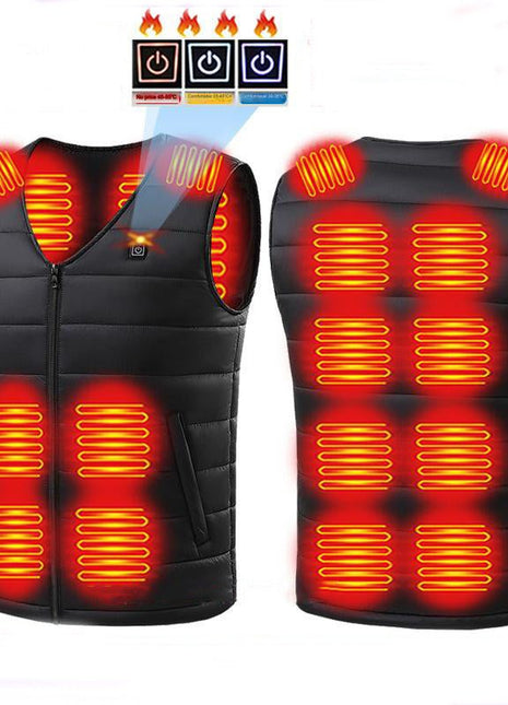 Unisex Heated V Neck Gilet - Sidiou Group