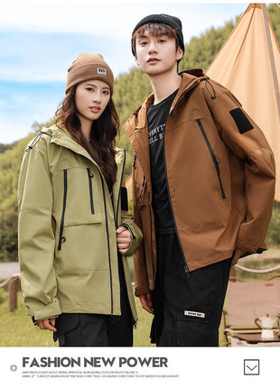 Unisex Hooded Waterproof Jacket - Sidiou Group
