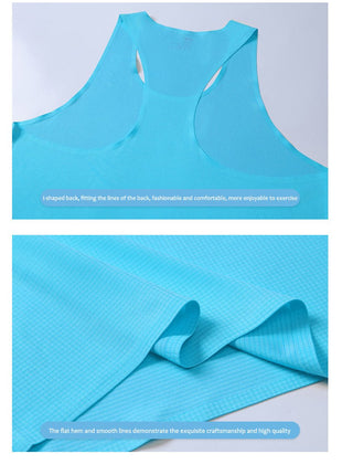 Unisex Quick - drying Marathon Sleeveless Vest - Sidiou Group