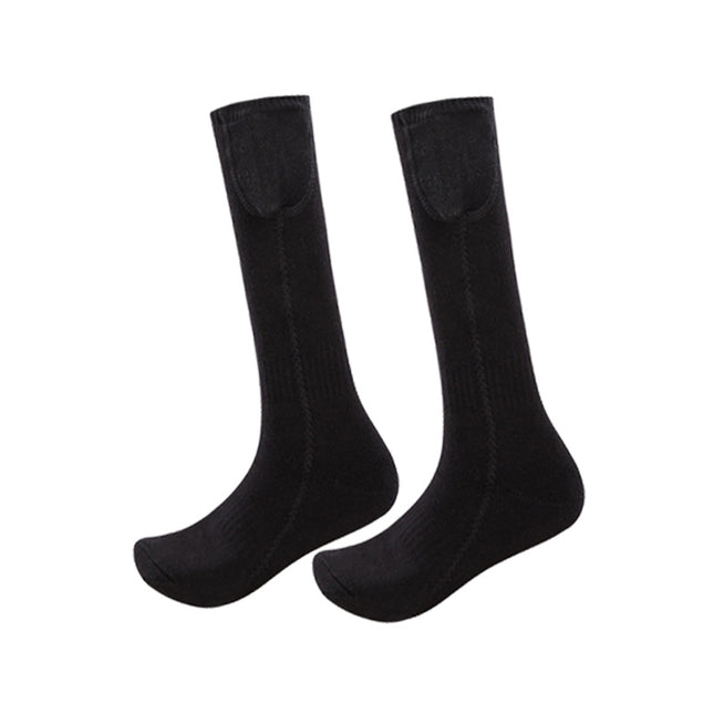 unisex black heated socks