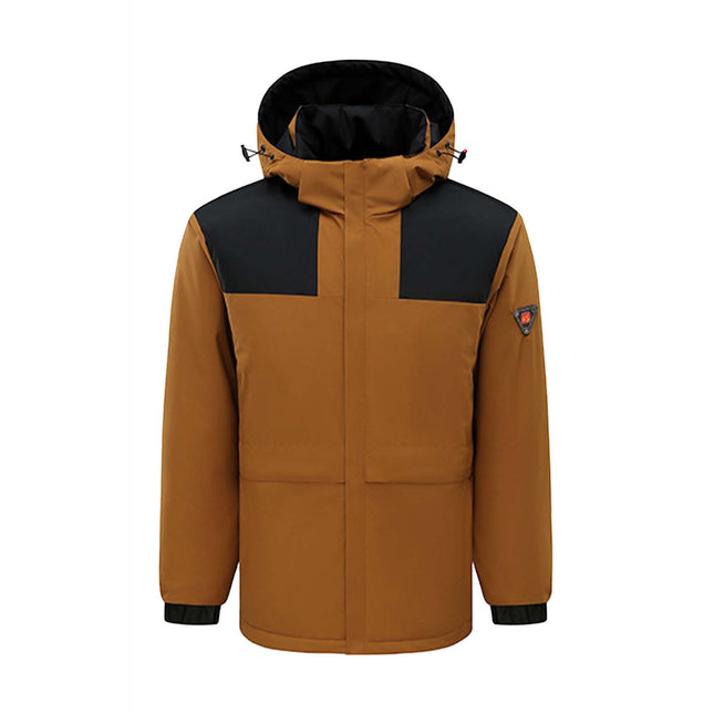 unisex coffee heated jacket