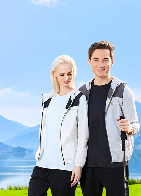unisex uv protection windbreaker jacket