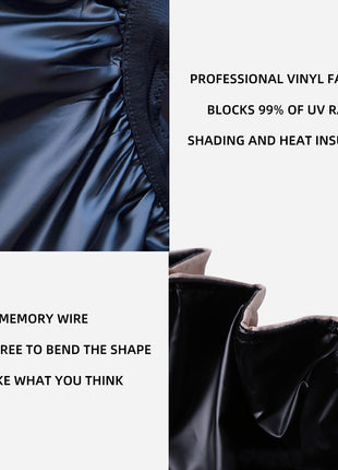 UPF50+ UV Vinyl Sun Protection Top Hat - Sidiou Group